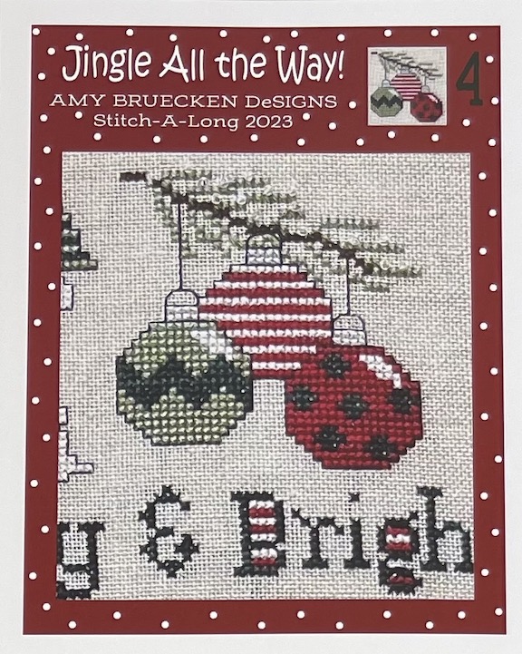 Jingle All The Way Stitch-A-Long 2023 Part 4 - Click Image to Close